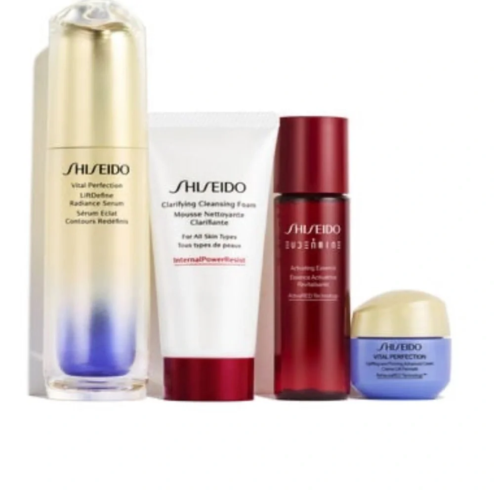 Shiseido Vital Perfection Lifting & Firming Ritual Set ($215 Value) NWT